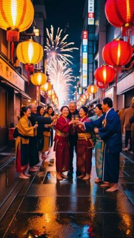 Jahresausklang in Japan